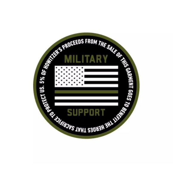 Howitzer Style Men's T-Shirt TACTICAL PATRIOT Gray - Picture 11 of 15